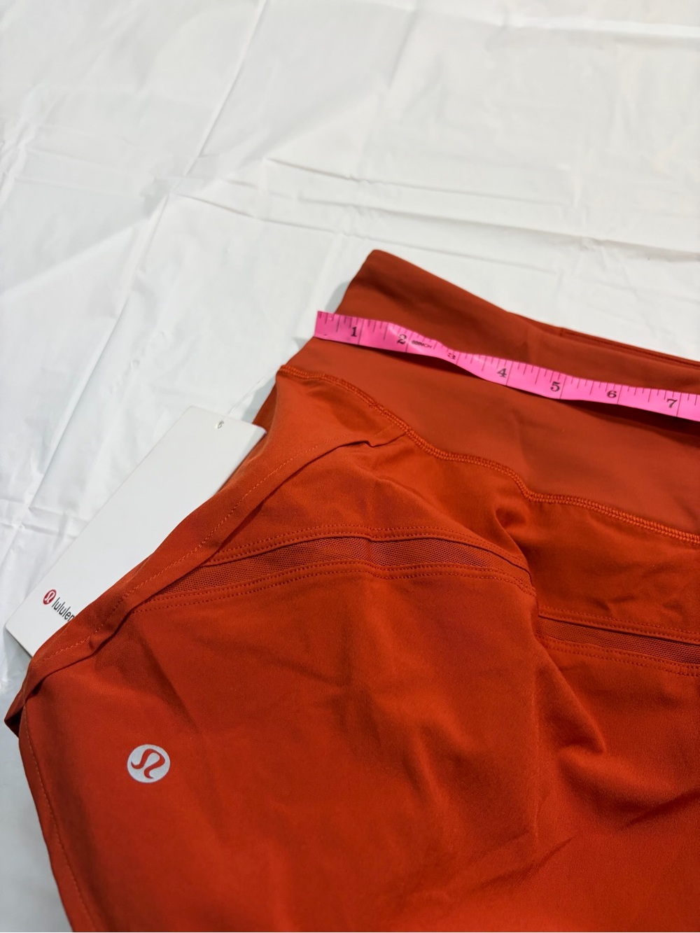 NWT Lululemon Speed Up High-Rise Short *2.5" *Updated Mesh Vent (Autumn Rust) XL - Picture 8 of 8